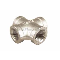 Stainless - Cross - 1/2