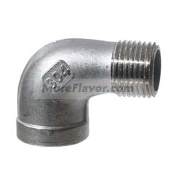 Stainless - Street Elbow 1/2'' fpt x 1/2'' mpt (formally H620)