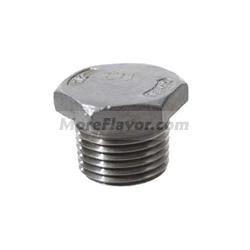 Stainless 1/2 in MPT Plug