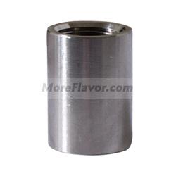 Stainless Full Coupler - 1/2