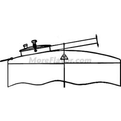 40cm Top Hatch for Sealed Speidel Tanks, Forward Set
