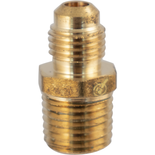 Brass Flare Fitting - 1/4 in. Flare x 1/4 in. MPT