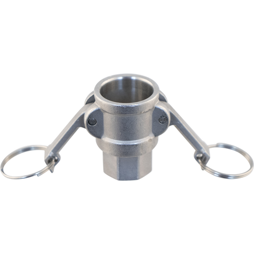Stainless Steel Camlock - Female Cam X 1/2 in. Female (Type D)
