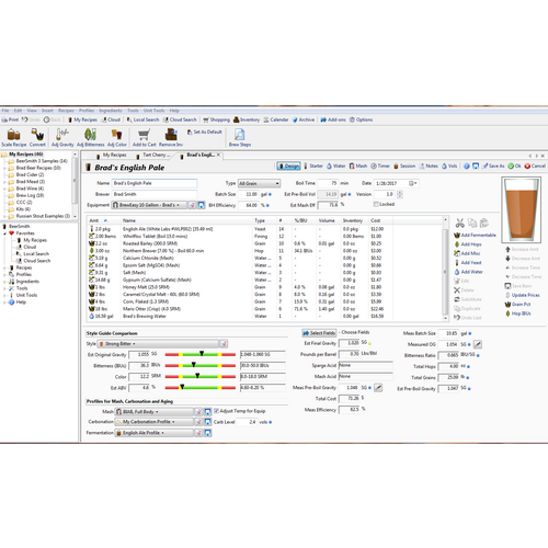 BeerSmith™ 3 Brewing Software - Professional