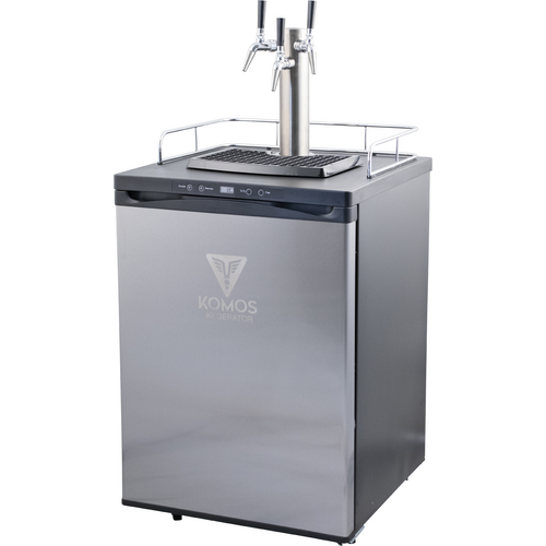KOMOS® Wine Kegerator with NukaTap® Stainless Steel Faucets