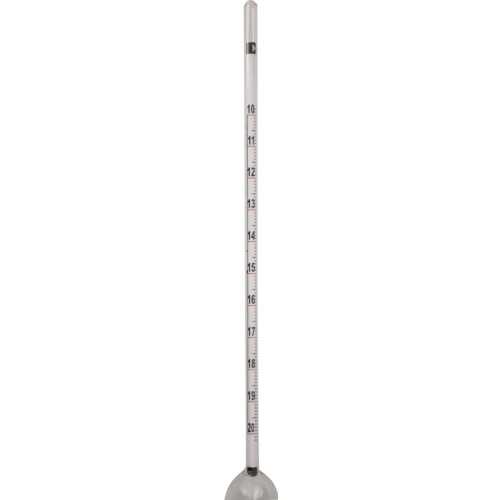 Brix Hydrometer (10 to 20) With Correction Scale