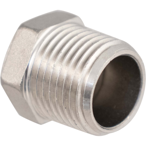 Stainless Plug - 1/2 in. BSPP