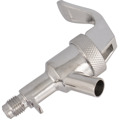 Torpedo Keg Hand Held Beer Faucet Cobra Tap Picnic Tap 1/4 in. Flare Stainless Steel