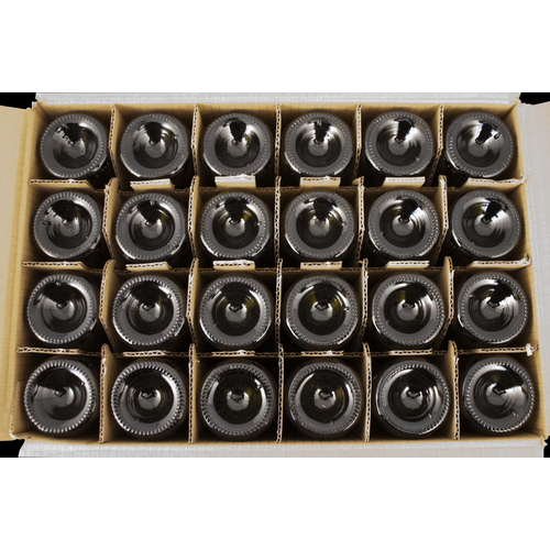 Farro Glass | Premium Wine Bottles | Bordeaux | Antique Green | 375mL | Case of 24
