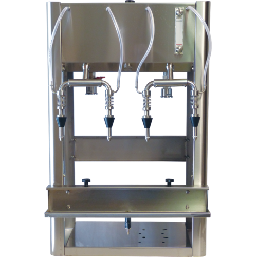 Marchisio Wine Bottle Filler 4 Spout Benchtop Bottle Filler Level