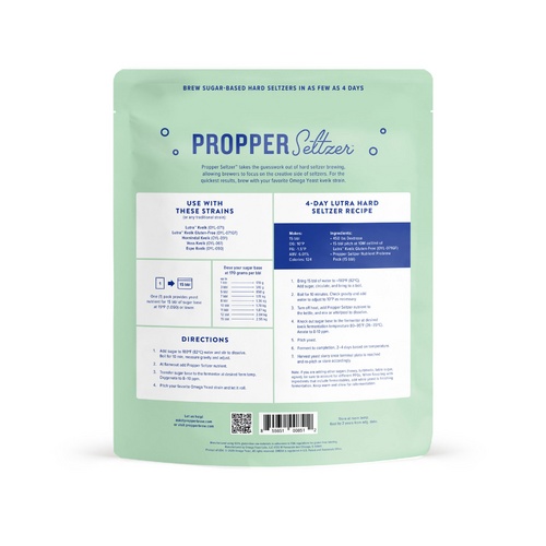 Propper Seltzer™ Brewery Pitches Yeast Nutrient for Hard Seltzers