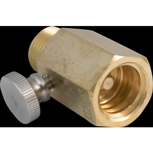 KegLand Deluxe Sodastream Cylinder Adapter w/ Pin Adjustment