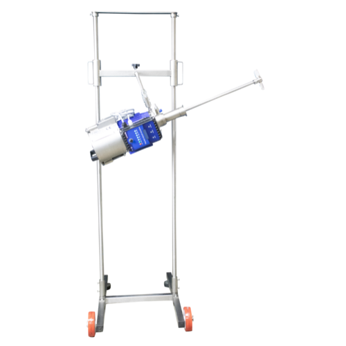 EnoItalia Wine Tank Mixer | Variable Speed | Stainless Steel Mixing Rod & Cart | 1 HP | 1400 RPM | 220V Single Phase