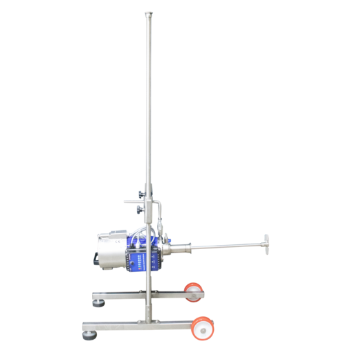 EnoItalia Wine Tank Mixer | Variable Speed | Stainless Steel Mixing Rod & Cart | 1 HP | 1400 RPM | 220V Single Phase