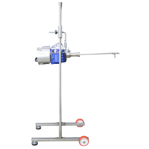 EnoItalia Wine Tank Mixer | Variable Speed | Stainless Steel Mixing Rod & Cart | 1 HP | 1400 RPM | 220V Single Phase