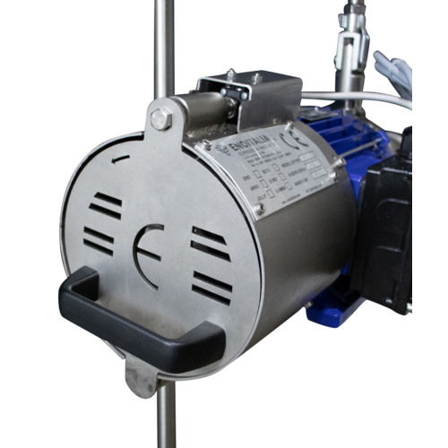 EnoItalia Wine Tank Mixer | Variable Speed | Stainless Steel Mixing Rod & Cart | 1 HP | 1400 RPM | 220V Single Phase