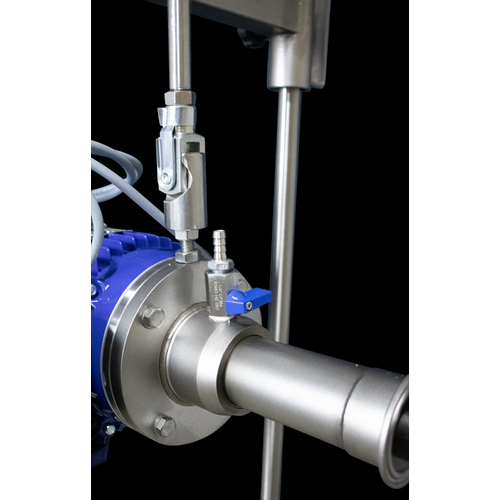 EnoItalia Wine Tank Mixer | Variable Speed | Stainless Steel Mixing Rod & Cart | 1 HP | 1400 RPM | 220V Single Phase