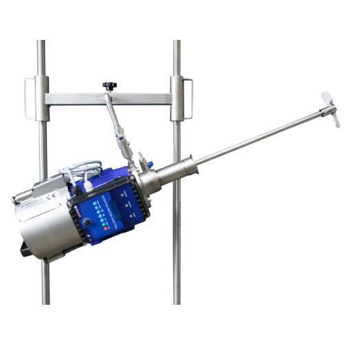 EnoItalia Wine Tank Mixer | Variable Speed | Stainless Steel Mixing Rod & Cart | 1 HP | 1400 RPM | 220V Single Phase