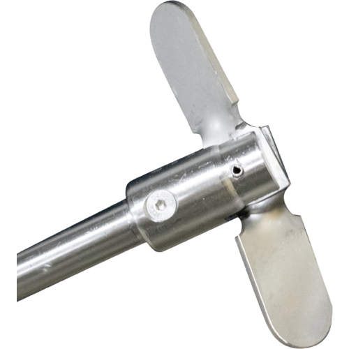 EnoItalia Wine Tank Mixer | Injection Pump | Variable Speed | Stainless Steel Mixing Rod & Cart | 1 HP | 1400 RPM | 220V Single Phase