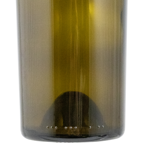 Farro Glass Premium Magnum Wine Bottle | Bordeaux | Antique Green | Tapered | 1.5L | Case of 6