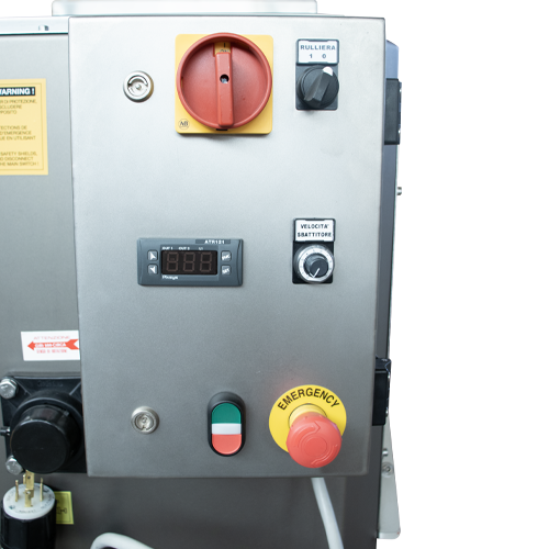 EnoItalia Jolly 100 Reverse Crusher Destemmer | Electronic Speed Control | Automatic Cleaning System | Stainless Steel | 13 tons/h | 220V 3 Phase