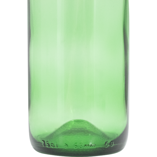 Farro Glass | Premium Wine Bottles | Bordeaux | Champagne Green | 750mL | Case of 12