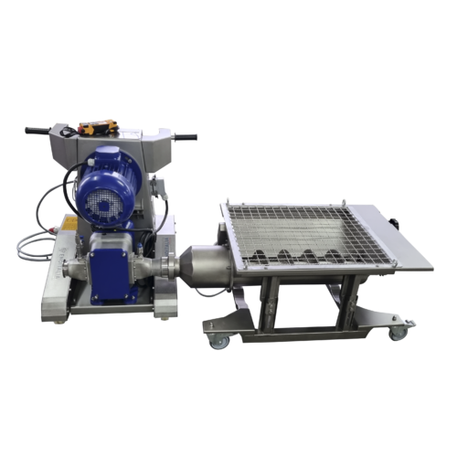 EnoItalia Lobe Pump | Programmable EuroFill Lobe Rotor Pump | Motorized Receiving Hopper | 7.5 kW | 220V