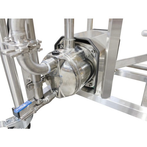 Speidel CIP System | Clean In Place | Stainless Steel Conical Tanks | Rolling Cart | 110V