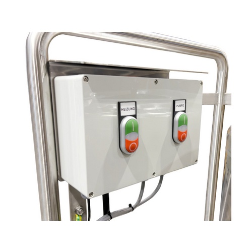 Speidel CIP System | Clean In Place | Stainless Steel Conical Tanks | Rolling Cart | 110V