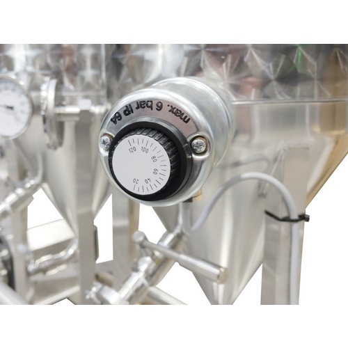 Speidel CIP System | Clean In Place | Stainless Steel Conical Tanks | Rolling Cart | 110V