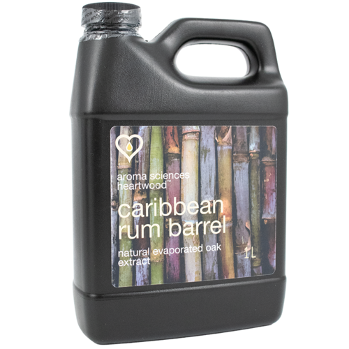 Aroma Sciences | Caribbean Rum Barrel Liquid Extract | Double Concentrated | Natural Evaporated Oak Extract