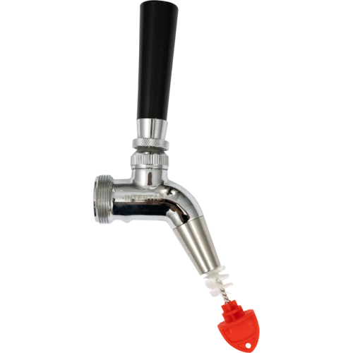 Draft Beer Faucet Brush and Plug (Intertap/NukaTap/Perlick Compatible) - 2 Pack