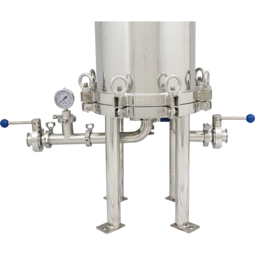 BevBright® Stainless Steel Lenticular Filter Housing | 12