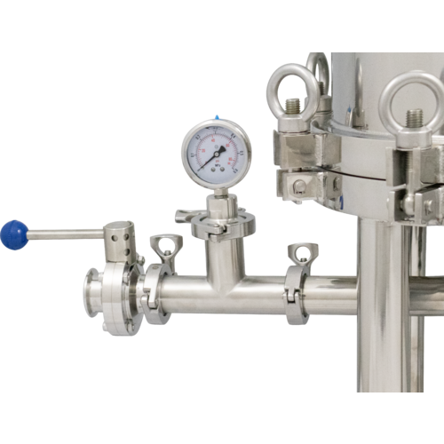 BevBright® Stainless Steel Lenticular Filter Housing | 12