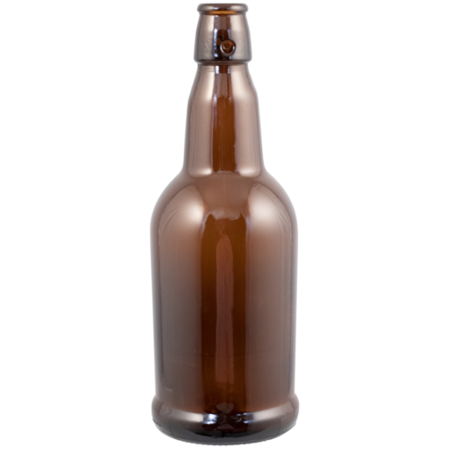 Pop Cultures | PopTops™ Swing Top Bottles | Amber Glass Bottles | 16 oz | Case of 12