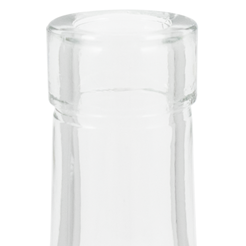 Square Sided Glass Bottles | Clear | 500mL | Case of 24