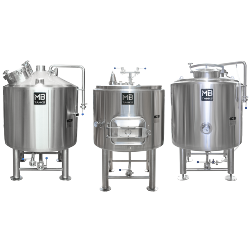 MB® 7 bbl Brewhouse | Mash Rake & Plow System | Electric Oversized HLT ...