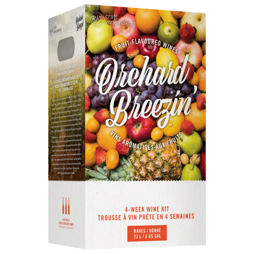 Peach Perfection Wine Making Kit | Orchard Breezin' | Gold Medal | Top 100 Wine Kits