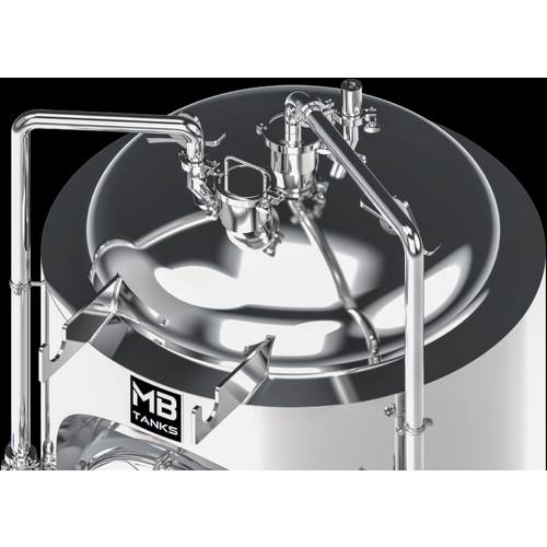 MB® 7 bbl Conical Unitank Fermenter | T.C. Sanitary Ports | All Fittings Included | Carbonation Stone | Passivated Ready to Use | American Engineered | Ships from USA
