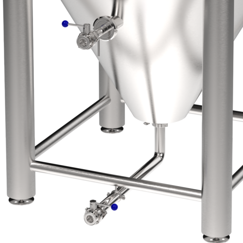 MB® 60 bbl Conical Unitank Fermenter | T.C. Sanitary Ports | All Fittings Included | Carbonation Stone | Passivated Ready to Use | American Engineered | Made to Order
