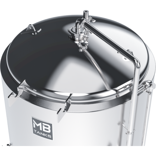 MB® 20 bbl Brite Tank | T.C. Sanitary Ports | All Fittings Included | Carbonation Stone | Passivated Ready to Use | American Engineered | Ships from USA