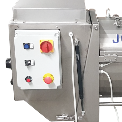 EnoItalia Jolly 60 Reverse Crusher Destemmer | Electronic Speed Control | Automatic Cleaning System | Stainless Steel | 6 tons/h | 220V 3 Phase