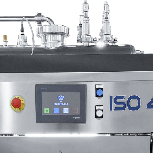 EnoItalia Sparkling Wine Bottle Filler | Carbonated Beverage Filler | Semiautomatic Isobaric Filling Machine | 4 Spout | 220V, Single Phase