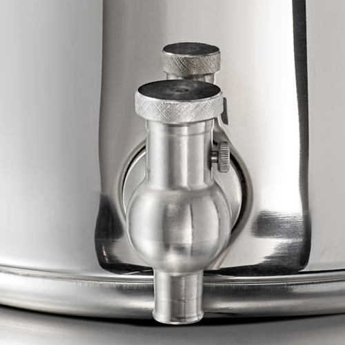 Sansone Fusti Tank | Stainless Steel Water Dispenser | Stand & Tap Included | 0.79 Gallon | 3L