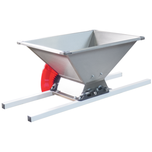 EnoItalia Manual Apple Crusher | Stainless Steel Hopper | Aluminum Rollers