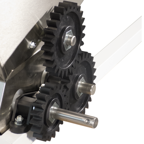 EnoItalia Manual Apple Crusher | Stainless Steel Hopper | Aluminum Rollers