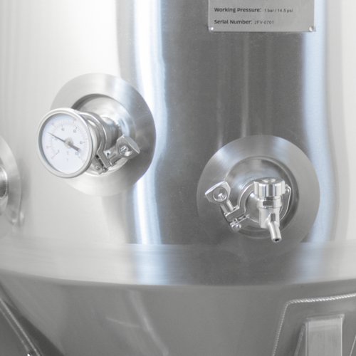 MB® 1 bbl Conical Unitank Fermenter | Jacketed | T.C. Sanitary Ports | All Fittings Included | Carbonation Stone | Passivated Ready to Use | American Engineered | Ships from USA