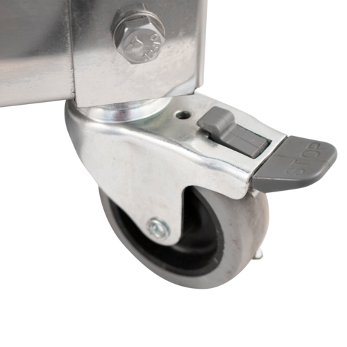 EnoItalia Wine Plate Filter | 20x20 | 40 Plate | Stainless Rolling Cart | 1,500L/h | 220V Single Phase