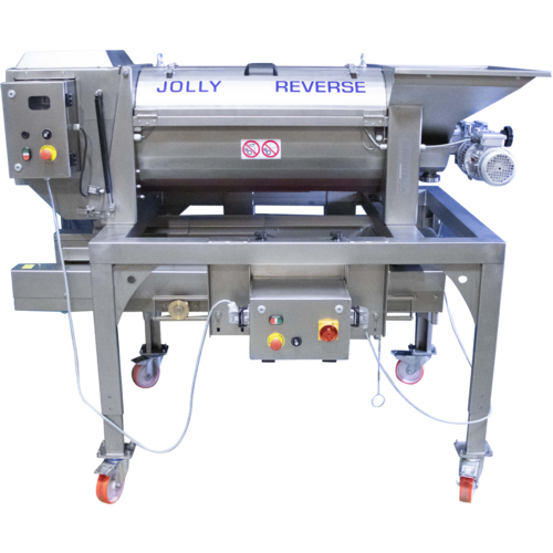 EnoItalia Jolly 60 Reverse Crush Pad | Auto Sorting | Variable Speed | Stainless Steel | 6 tons/h | 230V 3 Phase