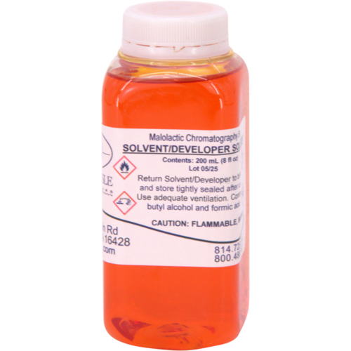 Developer Solution Liquid Solvent/Developer for Chromatography Kit